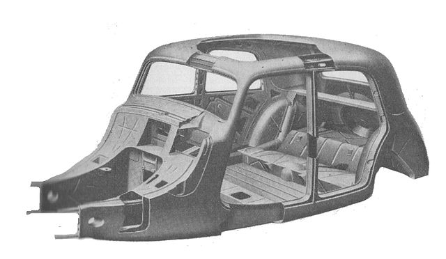 citroen traction avant monocoque