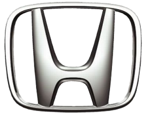 The Honda logo is a stylized letter H. 